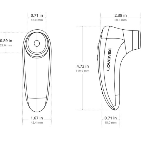 Wibrator łechtaczki z Bluetooth – Lovense Tenera 2 Wibrator łechtaczki z Bluetooth – Lovense Tenera 2