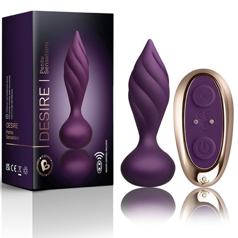 Rocks-Off Petite Sensations Desire – korek analny wibracyjny z pilotem Rocks-Off Petite Sensations Desire – korek analny wibracyjny z pilotem