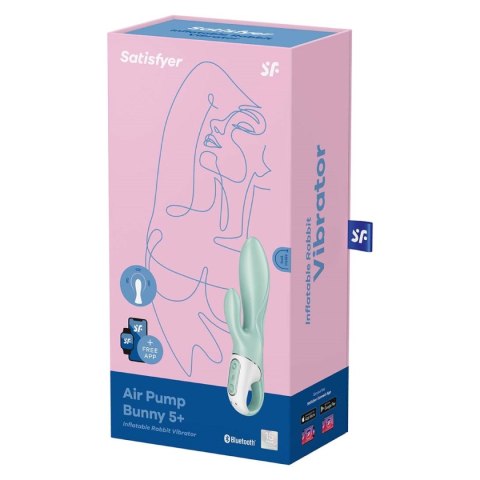 Wibrator króliczek ciśnieniowy – Satisfyer Air Pump Bunny 5+ Wibrator króliczek ciśnieniowy – Satisfyer Air Pump Bunny 5+