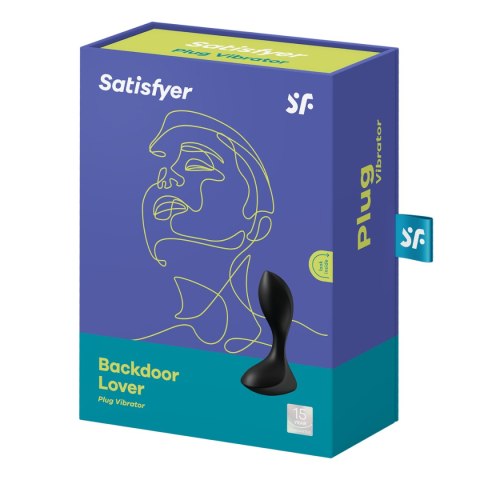 Korek analny ergonomiczny – Satisfyer Backdoor Lover (czarny) Korek analny ergonomiczny – Satisfyer Backdoor Lover (czarny)