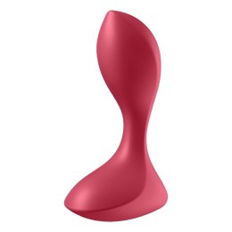 Korek analny ergonomiczny – Satisfyer Backdoor Lover (czerwony)