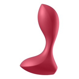 Korek analny ergonomiczny – Satisfyer Backdoor Lover (czerwony)