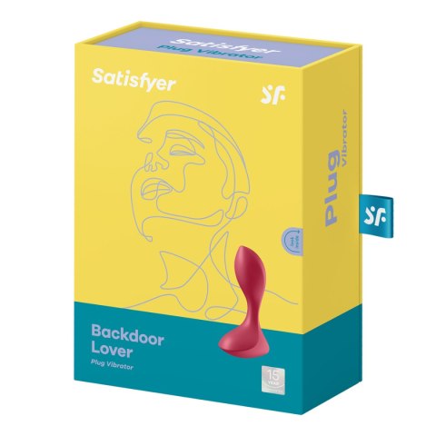 Korek analny ergonomiczny – Satisfyer Backdoor Lover (czerwony) Korek analny ergonomiczny – Satisfyer Backdoor Lover (czerwony)
