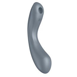 Satisfyer Curvy Trinity – wibrator punktu G i łechtaczki (niebieskoszary)