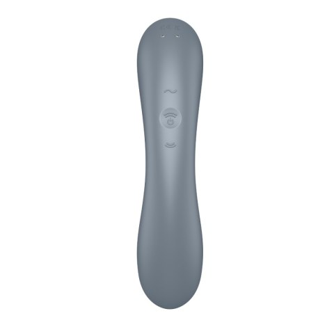 Satisfyer Curvy Trinity – wibrator punktu G i łechtaczki (niebieskoszary) Satisfyer Curvy Trinity – wibrator punktu G i łechtaczki (niebieskoszary)