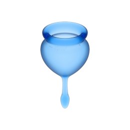 Satisfyer Feel Good Menstrual Cup Set Dark Blue