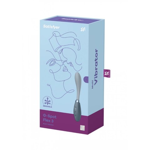 Wibrator punktu G łamany – Satisfyer G-Spot Flex 3 Wibrator punktu G łamany – Satisfyer G-Spot Flex 3