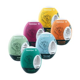 Zestaw 6 mini masturbatorów – Satisfyer Masturbator Egg Assorted