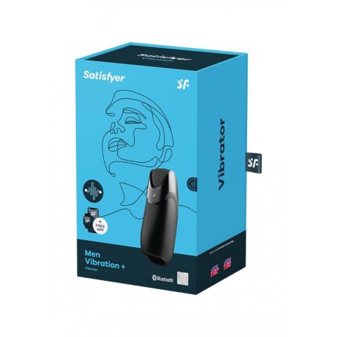 Wibrujący masturbator męski z aplikacją – Satisfyer Men Vibration+ Wibrujący masturbator męski z aplikacją – Satisfyer Men Vibration+