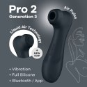 Stymulator łechtaczki z aplikacją – Satisfyer Pro 2 Gen 3 Connect (Czarny)