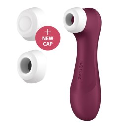 Stymulator łechtaczki z aplikacją – Satisfyer Pro 2 Gen 3 Connect (Wine Red)