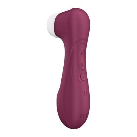 Stymulator łechtaczki z aplikacją – Satisfyer Pro 2 Gen 3 Connect (Wine Red) Stymulator łechtaczki z aplikacją – Satisfyer Pro 2 Gen 3 Connect (Wine Red)