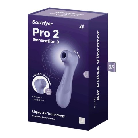 Stymulator ssący do łechtaczki – Satisfyer Pro 2 Gen 3 (Lilac) Stymulator ssący do łechtaczki – Satisfyer Pro 2 Gen 3 (Lilac)