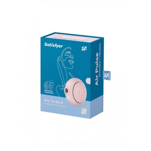 Kieszonkowy stymulator ssący – Satisfyer Pro To Go 3 Kieszonkowy stymulator ssący – Satisfyer Pro To Go 3