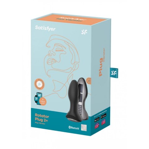 Wibrujący korek analny – Satisfyer Rotator Plug 2+ Wibrujący korek analny – Satisfyer Rotator Plug 2+