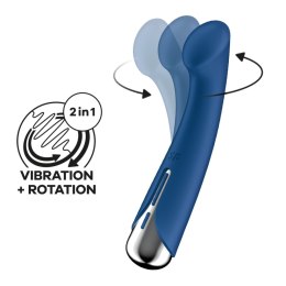 Satisfyer Spinning G-Spot 1 – obracający się wibrator punktu G (niebieski)