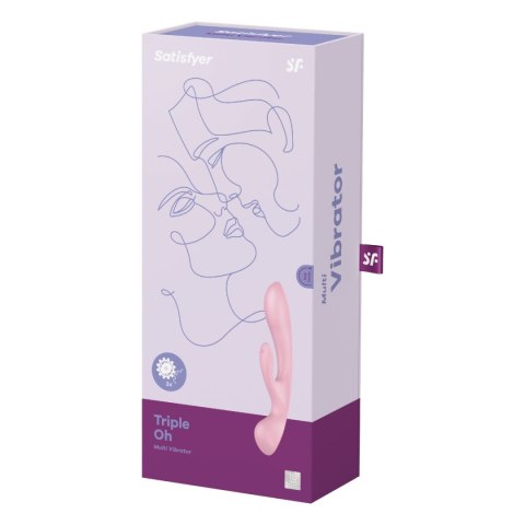 Trójsilnikowy wibrator dla niej – Satisfyer Triple Oh Trójsilnikowy wibrator dla niej – Satisfyer Triple Oh