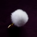Korek analny z futerkiem – Upko Rabbit Fur Butt Plug (Small)