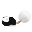 Korek analny z futerkiem – Upko Rabbit Fur Butt Plug (Small)