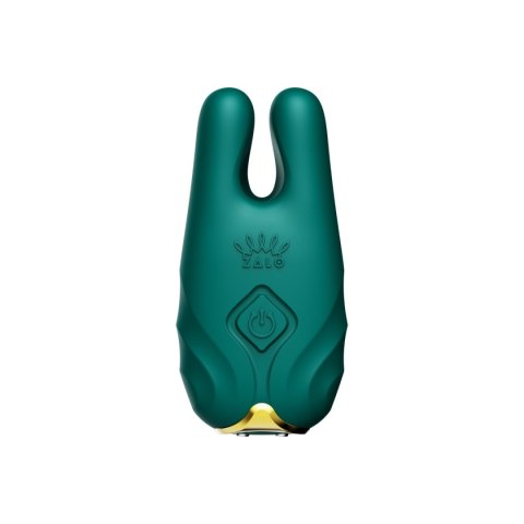 Wibrujące klamry na sutki – Zalo Nave Turquoise Green Wibrujące klamry na sutki – Zalo Nave Turquoise Green