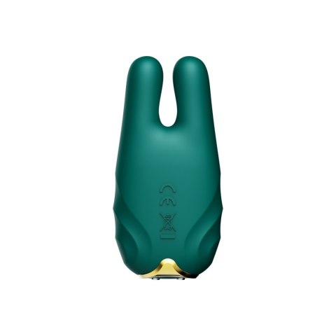 Wibrujące klamry na sutki – Zalo Nave Turquoise Green Wibrujące klamry na sutki – Zalo Nave Turquoise Green