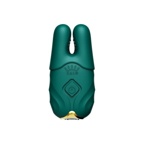 Wibrujące klamry na sutki – Zalo Nave Turquoise Green Wibrujące klamry na sutki – Zalo Nave Turquoise Green
