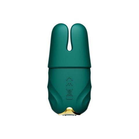 Wibrujące klamry na sutki – Zalo Nave Turquoise Green Wibrujące klamry na sutki – Zalo Nave Turquoise Green