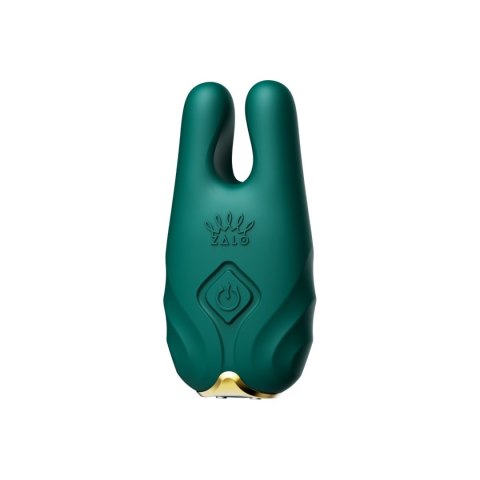 Wibrujące klamry na sutki – Zalo Nave Turquoise Green Wibrujące klamry na sutki – Zalo Nave Turquoise Green