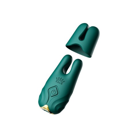 Wibrujące klamry na sutki – Zalo Nave Turquoise Green Wibrujące klamry na sutki – Zalo Nave Turquoise Green