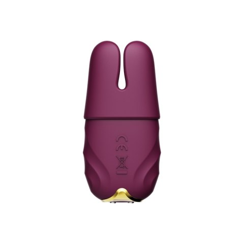 Wibrujące klamry na sutki – Zalo Nave Velvet Purple Wibrujące klamry na sutki – Zalo Nave Velvet Purple