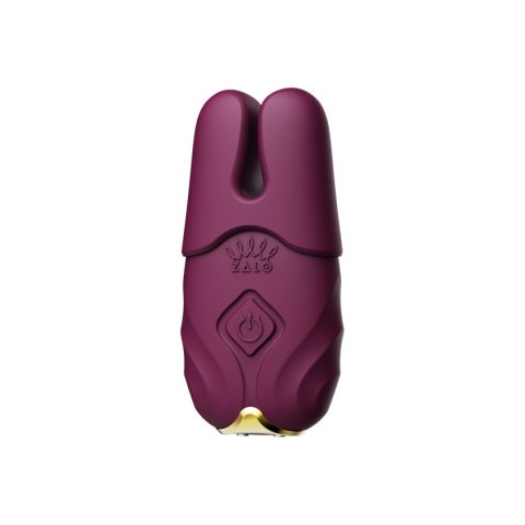 Wibrujące klamry na sutki – Zalo Nave Velvet Purple Wibrujące klamry na sutki – Zalo Nave Velvet Purple