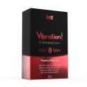 Żel stymulujący Intt Vibration Strawberry – efekt wibracji o smaku truskawkowym 15 ml