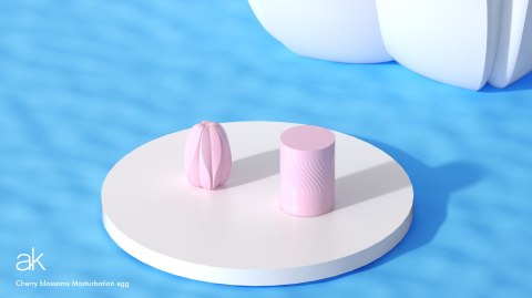 After Kiss Masturbator Egg Brush - Cherry Blossom After Kiss Masturbator Egg Brush - Cherry Blossom