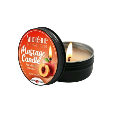 Świeca do Masażu Amoreane Peach Me Up 30ml Świeca do Masażu Amoreane Peach Me Up 30ml