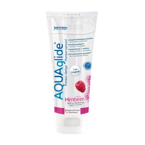 JoyDivision AQUAglide Raspberry – smakowy lubrykant (100 ml) JoyDivision AQUAglide Raspberry – smakowy lubrykant (100 ml)
