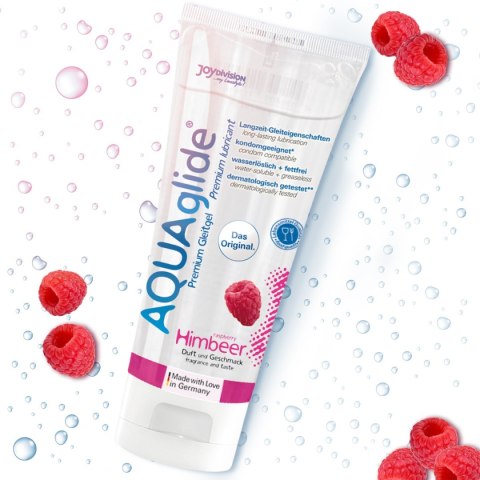 JoyDivision AQUAglide Raspberry – smakowy lubrykant (100 ml) JoyDivision AQUAglide Raspberry – smakowy lubrykant (100 ml)