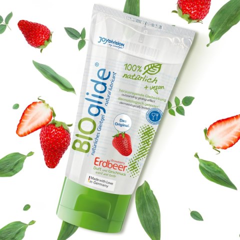JoyDivision BIOglide Strawberry – naturalny lubrykant (80 ml) JoyDivision BIOglide Strawberry – naturalny lubrykant (80 ml)