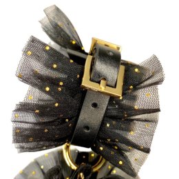 Kinky Diva Kajdanki z Eko Skóry i Koronki - Wrist Cuffs