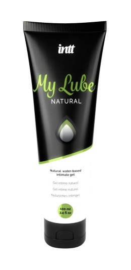 INTT My Lube Natural – hipoalergiczny wodny lubrykant (100 ml)