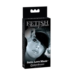 Pipedream Satin Love Mask – satynowa opaska na oczy (czarna)