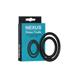 Pierścień Erekcyjny Nexus Double Enduro Cock and Ball Ring