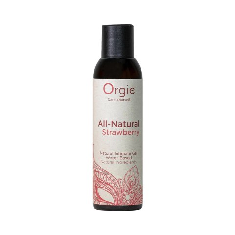 ORGIE All Natural Strawberry – żel lubrykujący (150 ml) ORGIE All Natural Strawberry – żel lubrykujący (150 ml)