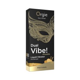 ORGIE Dual Vibe Pina Colada – żel wibrujący (15 ml)