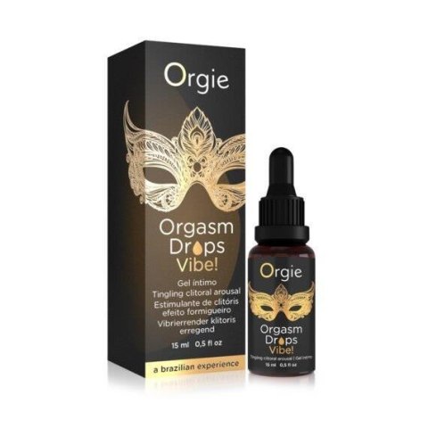 ORGIE Orgasm Drops – krople stymulujące smak brzoskwini (15 ml) ORGIE Orgasm Drops – krople stymulujące smak brzoskwini (15 ml)
