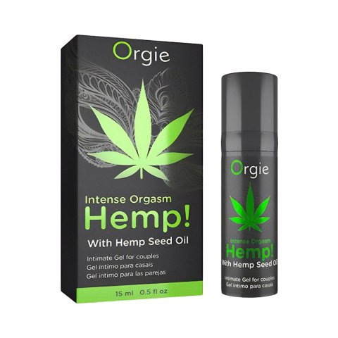 ORGIE Hemp Intense Orgasm – żel stymulujący (15 ml) ORGIE Hemp Intense Orgasm – żel stymulujący (15 ml)