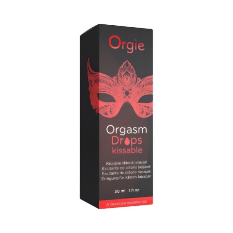 ORGIE Orgasm Drops Kissable – żel stymulujący (30 ml) ORGIE Orgasm Drops Kissable – żel stymulujący (30 ml)