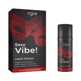 ORGIE Sexy Vibe Hot – wibrujący żel (15 ml)