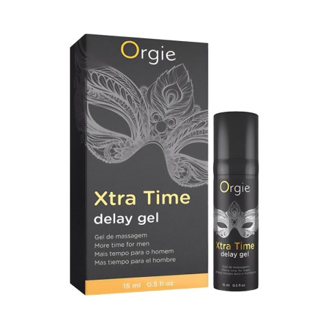 ORGIE Xtra Time – żel opóźniający wytrysk (15 ml) ORGIE Xtra Time – żel opóźniający wytrysk (15 ml)