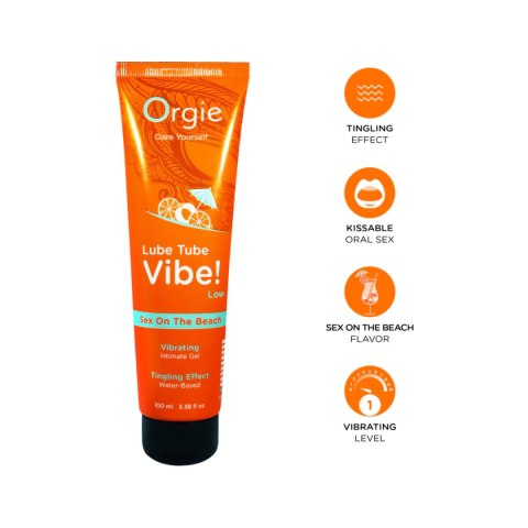 Lubrykant Jadalny Wodny Orgie Sex on the Beach 100ml Lubrykant Jadalny Wodny Orgie Sex on the Beach 100ml