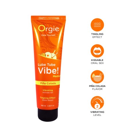 Lubrykant Jadalny Wodny Orgie Pina Colada 100ml Lubrykant Jadalny Wodny Orgie Pina Colada 100ml
